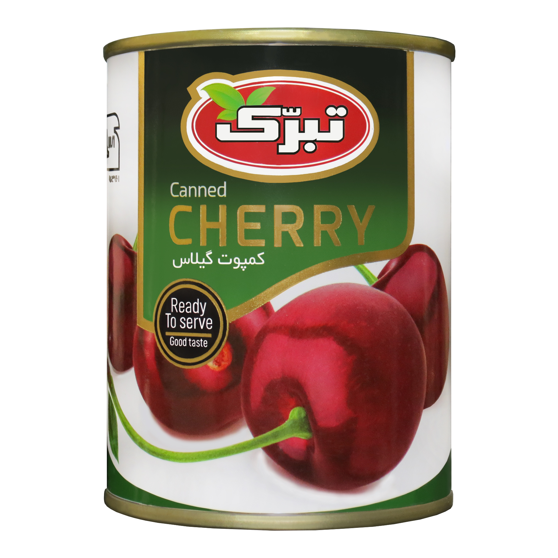 کمپوت گیلاس 350g تبرک