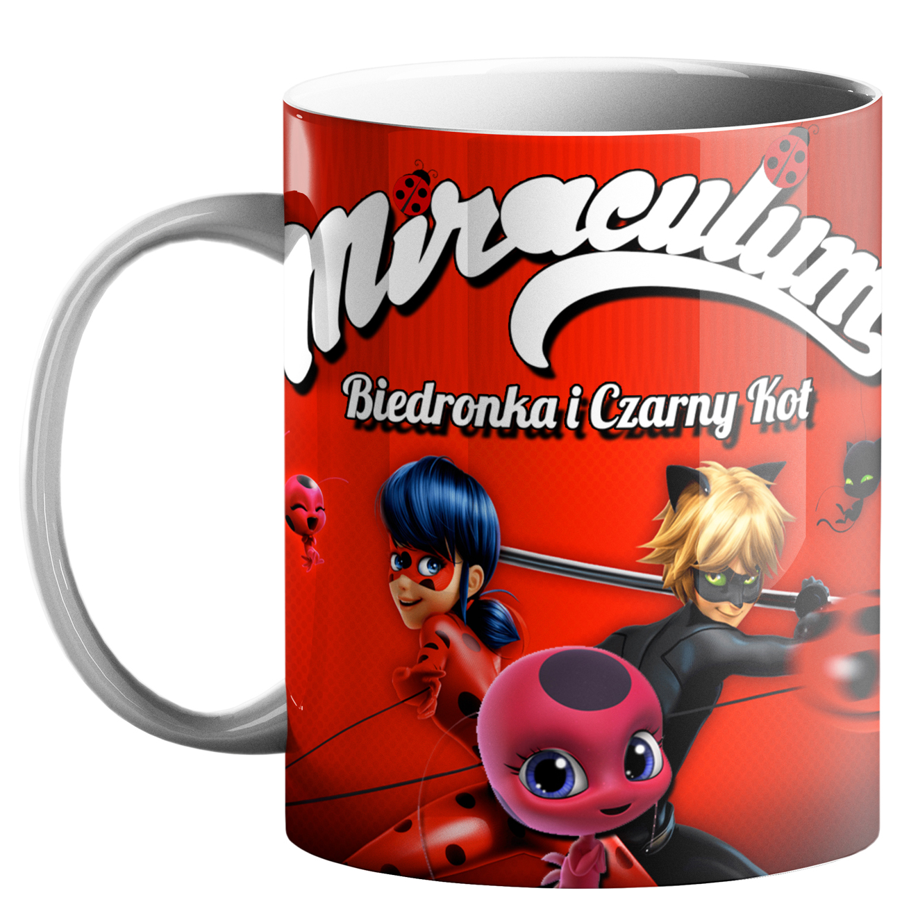 ماگ طرح دختر کفشدوزکی کد k400