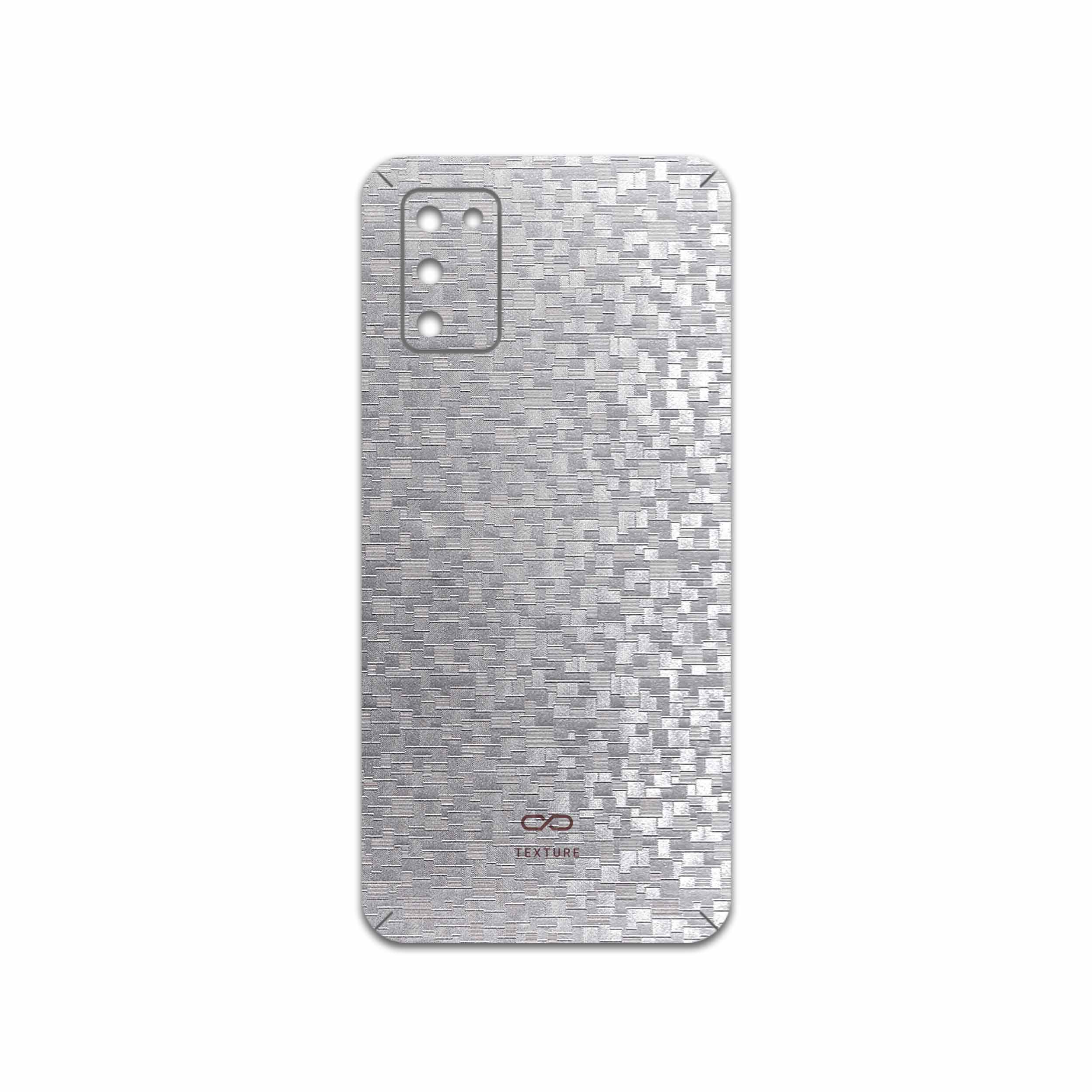 برچسب پوششی ماهوت مدل Silver-Silicon مناسب برای گوشی موبایل سامسونگ Galaxy A03S