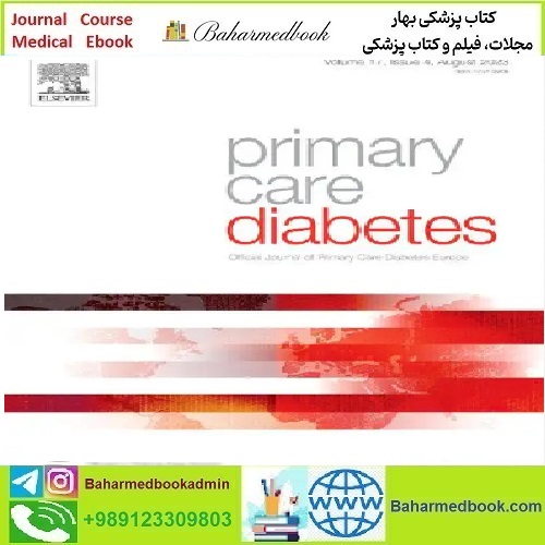 Primary Care Diabetes Volume 16 Issue 1 to 6 2022 TRUE