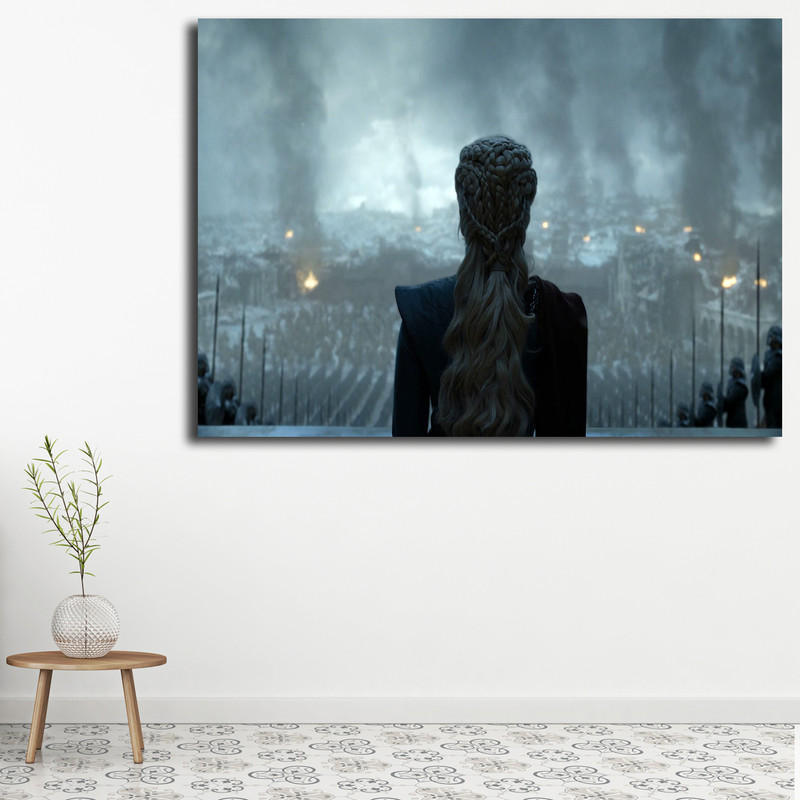 تابلو شاسی مدل گیم اف ترونز کد 47 | دنیای قاب