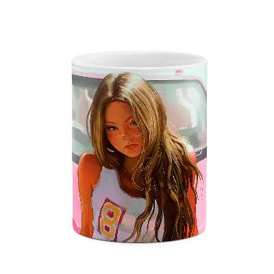 ماگ طرح دختر مدل mgp00630