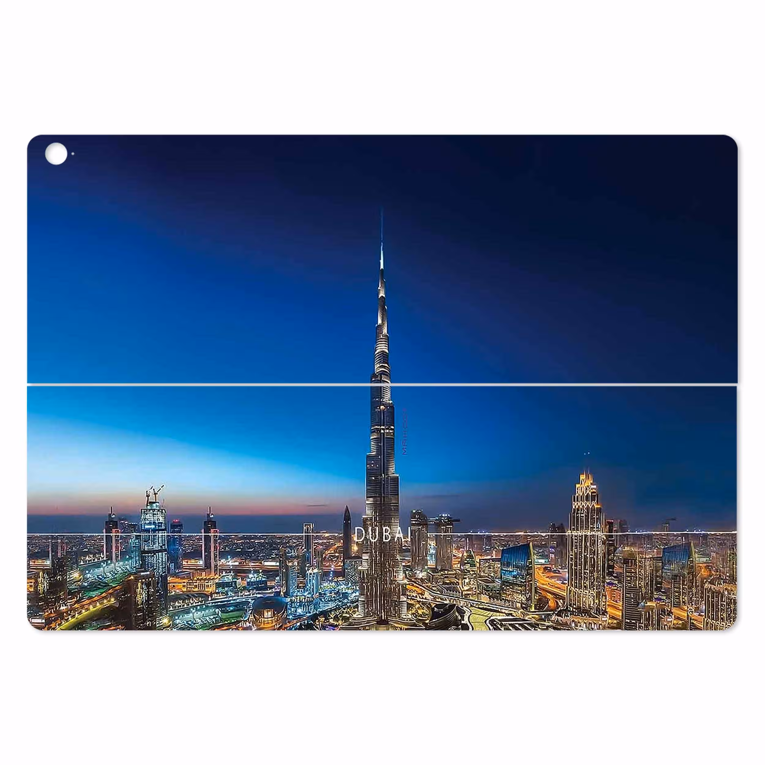 برچسب پوششی ماهوت مدل Dubai City مناسب برای تبلت ایسوس Transformer 3 Pro 2016