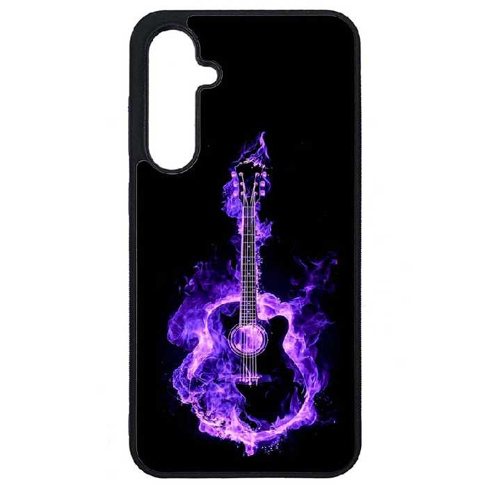 کاور طرح گیتار فانتزی کد G-007 مناسب برای گوشی موبایل سامسونگ Galaxy S23 FE | دیجی قاب دونی