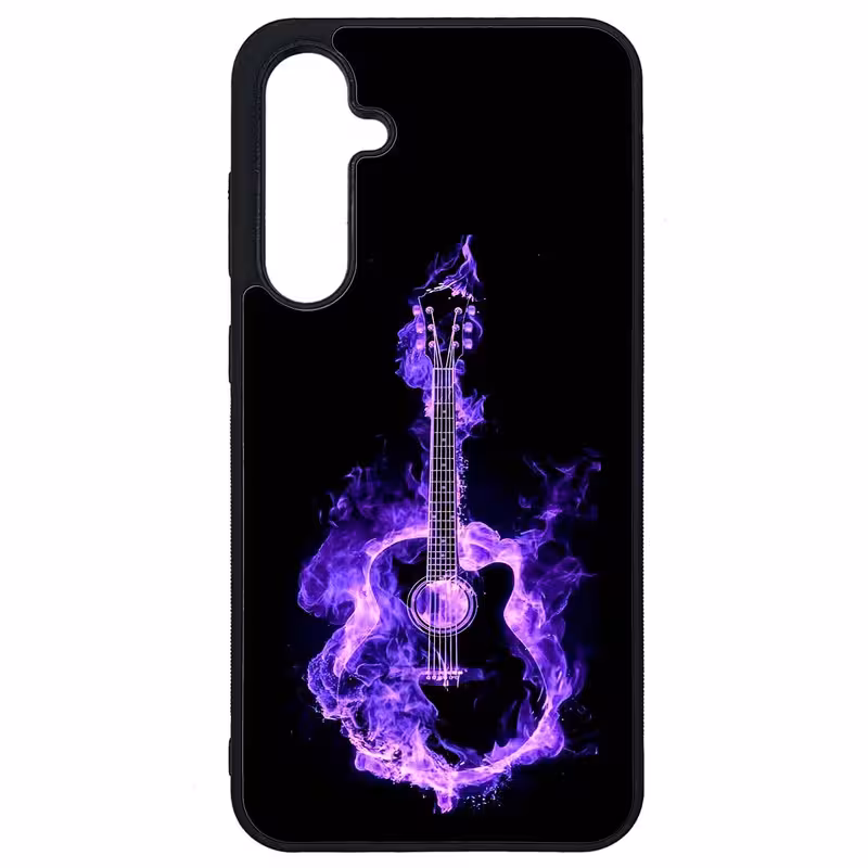 کاور طرح گیتار فانتزی کد G-007 مناسب برای گوشی موبایل سامسونگ Galaxy S23 FE | دیجی قاب دونی
