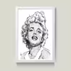 تابلو مدل مرلین مونرو Marilyn Monroe کد S3005-w