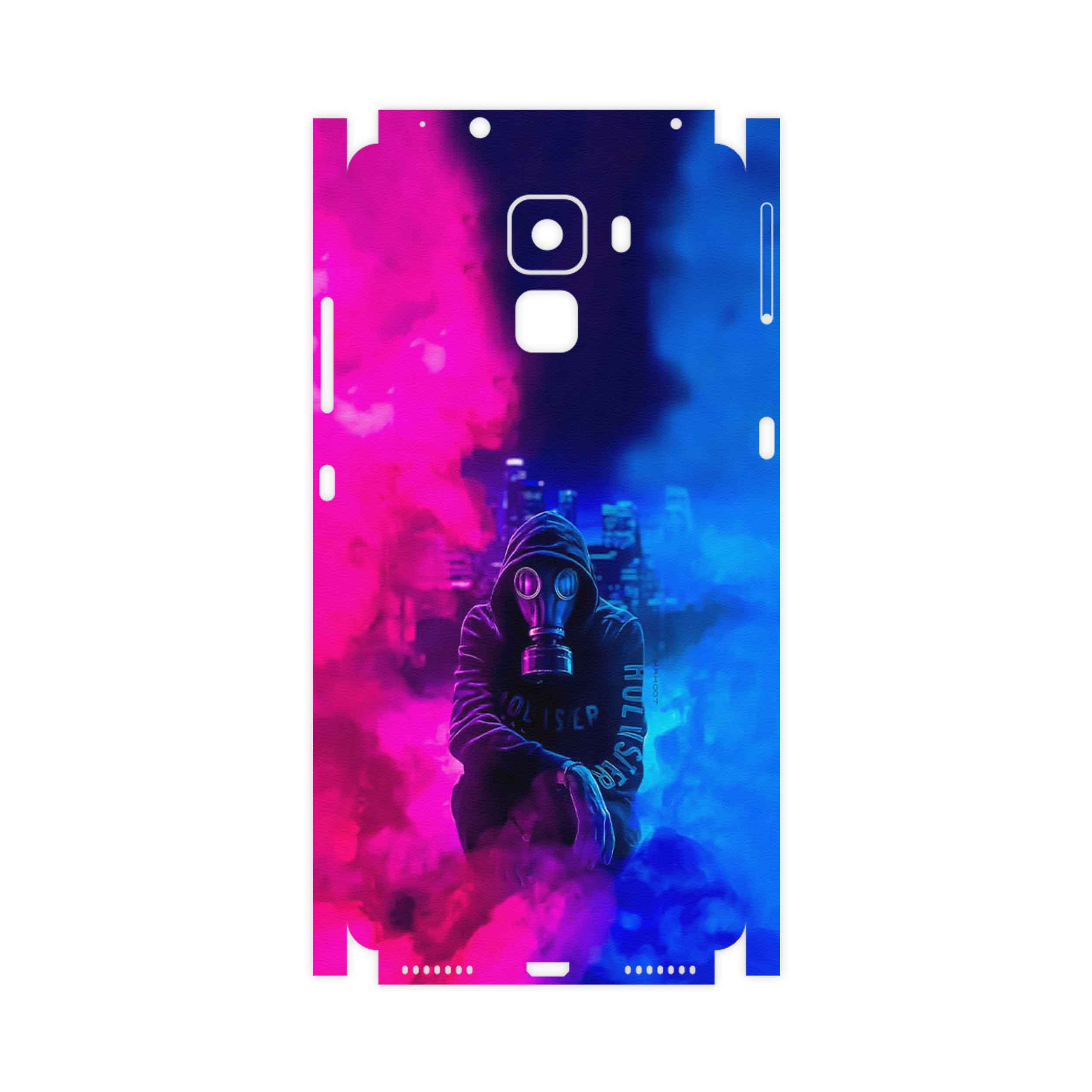 برچسب پوششی ماهوت مدل Smoke Rainbow Digital Art 2-FullSkin مناسب برای گوشی موبایل آنر 7