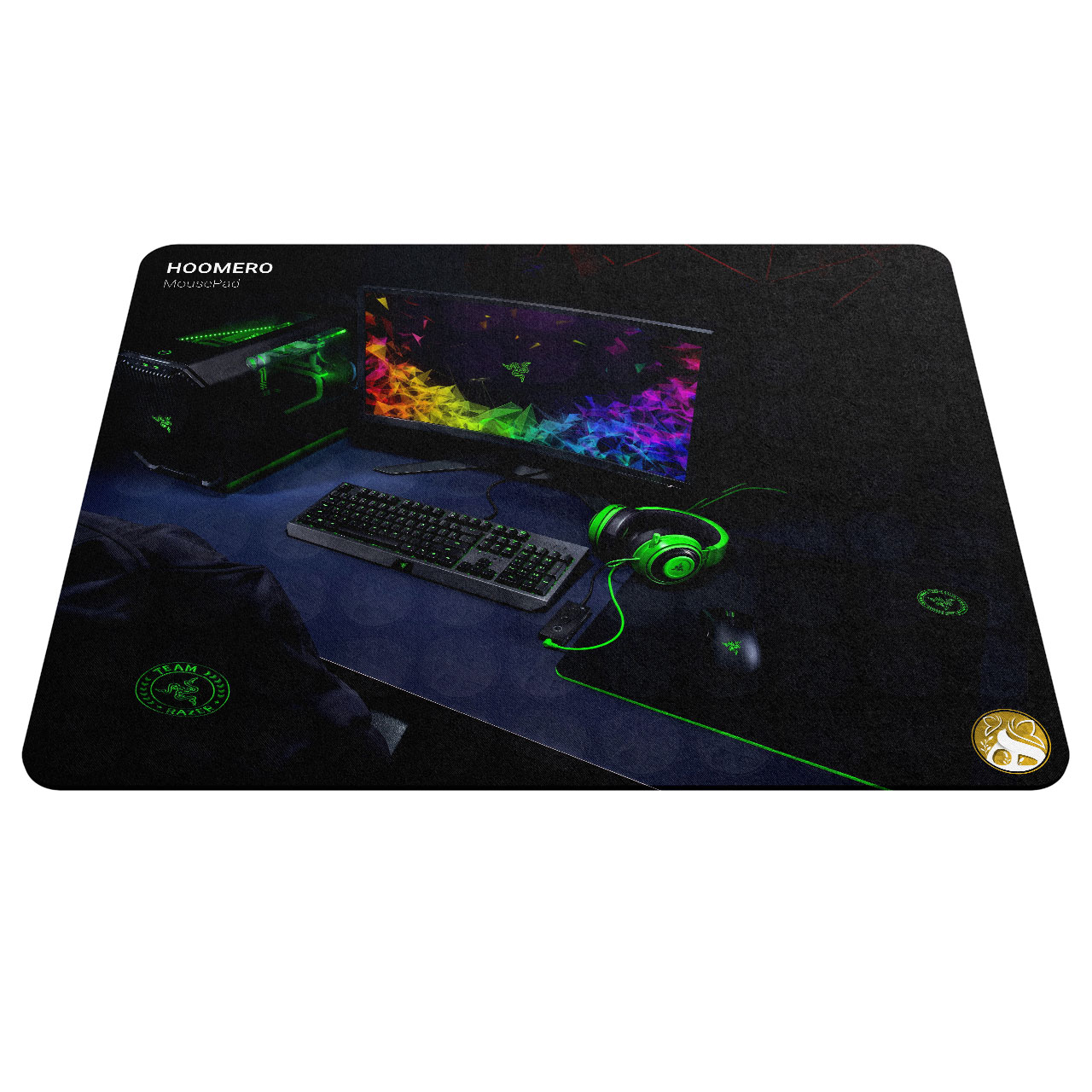 ماوس پد هومرو مدل A2642 طرح Razer gaming Consumer electronics company