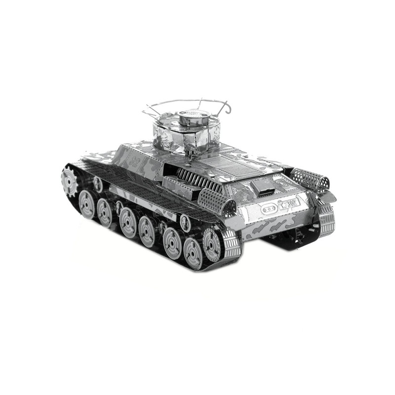 پازل فلزی سه بعدی - مدل BMK medium tank | چاوه