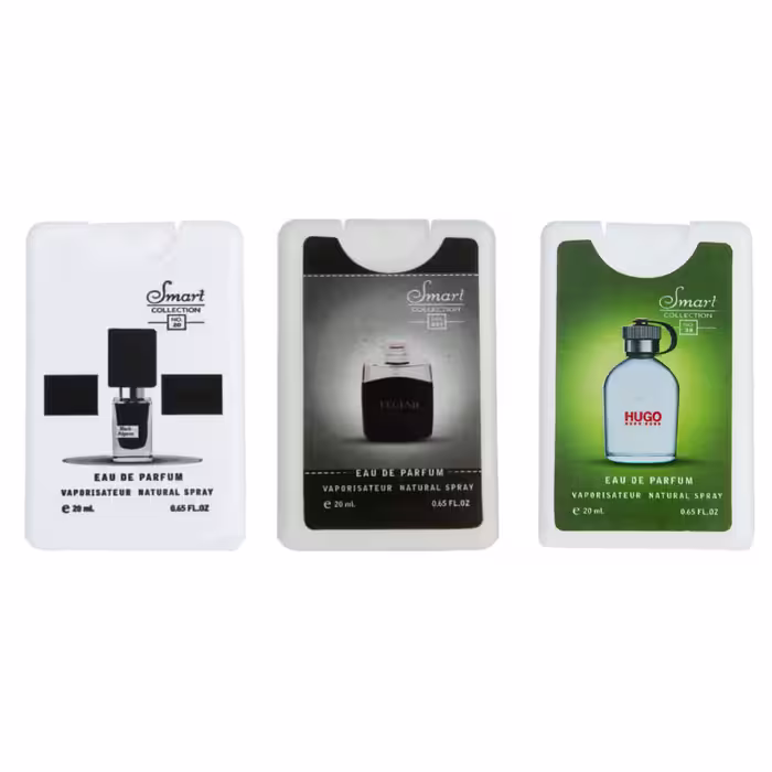 عطر جیبی اسمارت کالکشن مدل بلک افغان لجند هوگو حجم 20 میلی لیتر بسته 3 عددی