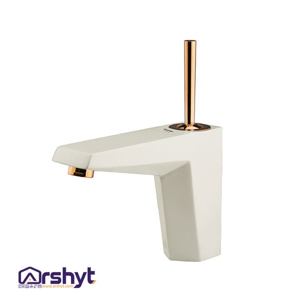 شیر روشویی شودر مدل تیفانی شیری طلا - لوازم خانه و آشپزخانه آرشیت