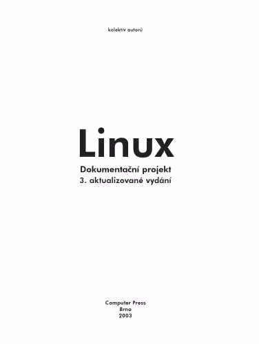 خرید و دانلود نسخه کامل کتاب Linux : dokumentacni projekt : preklad oficialni linuxove dokumentace