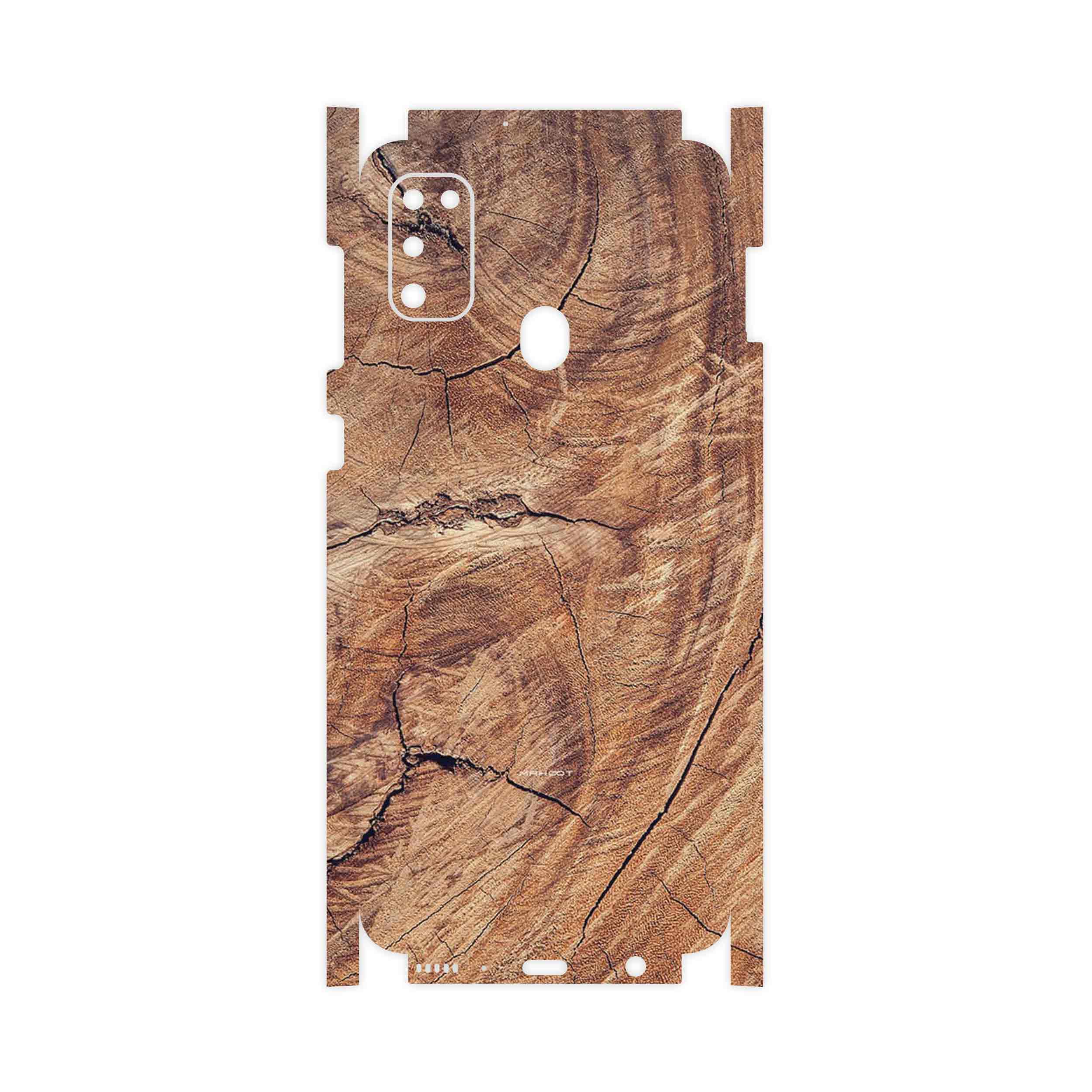 برچسب پوششی ماهوت مدل Wood Texture 5-FullSkin مناسب برای گوشی موبایل سامسونگ Galaxy M30s