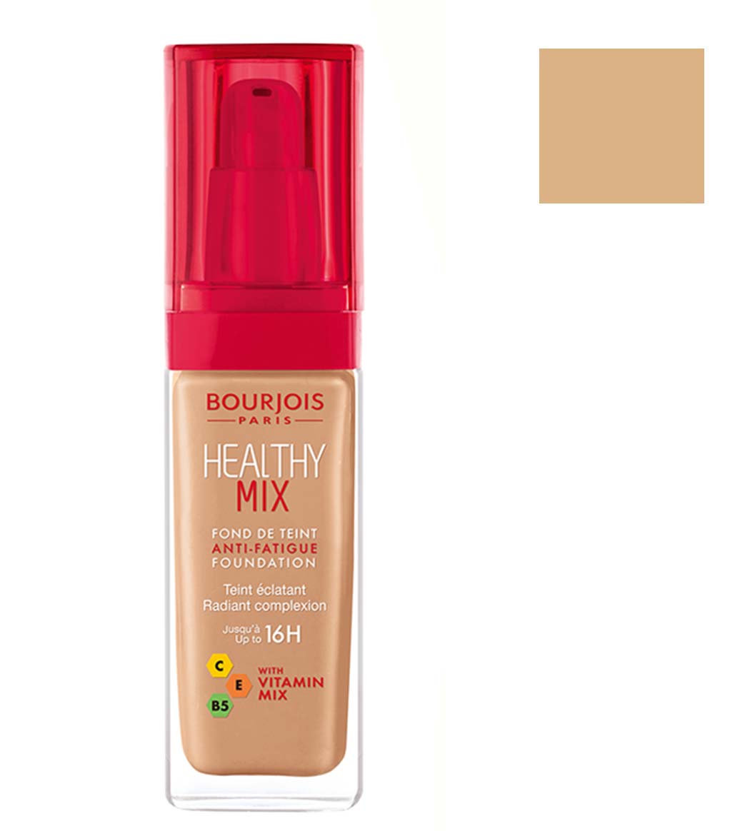 کرم پودر میوه ای هلثی میکس بورژوا (30 ml)(55-بژ تیره)(HFBO)