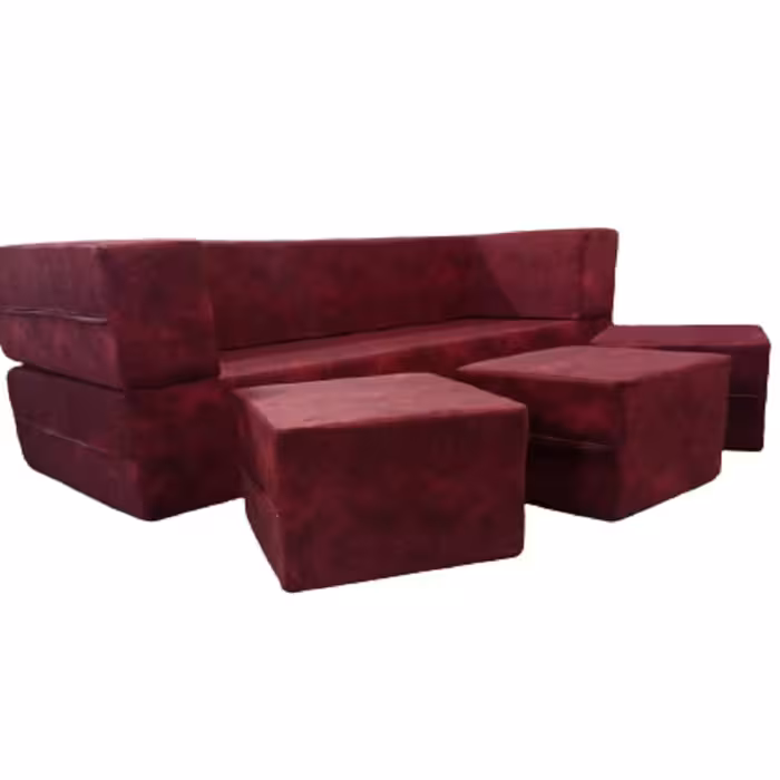 مبل 3 نفره تخت خواب شو تولیدی مبلمان پدیده مدل پازل کد Pz001XS