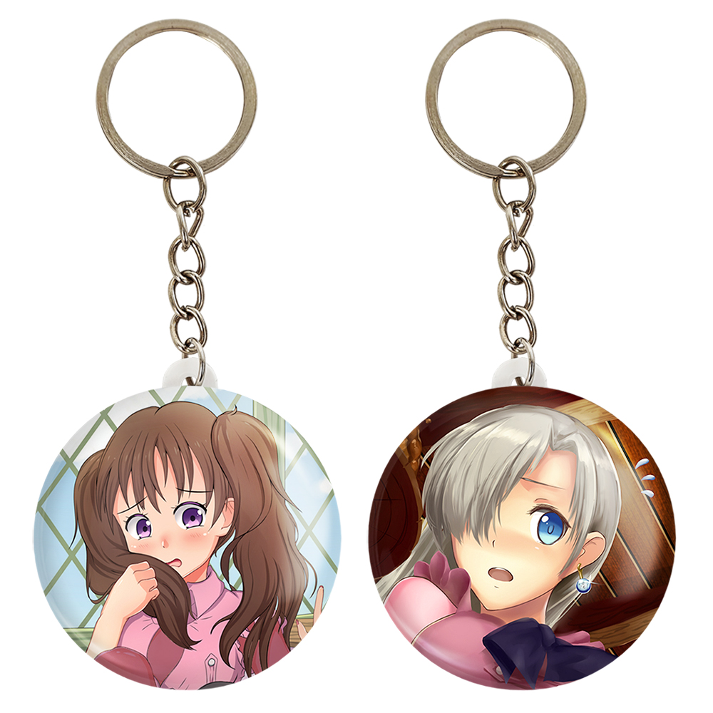 جاکلیدی خندالو مدل الیزابت و دایان کد 1755117550 مجموعه 2 عددی