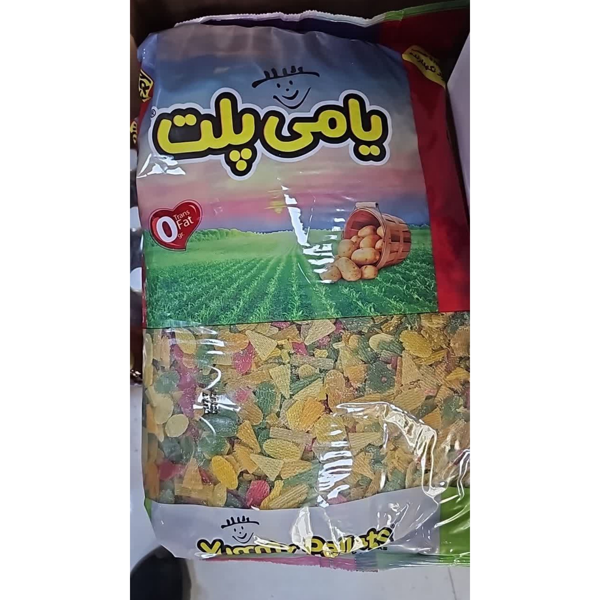 پفک هندی خام یک کیلویی