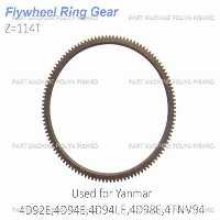 دنده فلایویل لیفتراک مدل Yanmar 4D92E,4D94E,4D94LE,4D98E,4TNV94