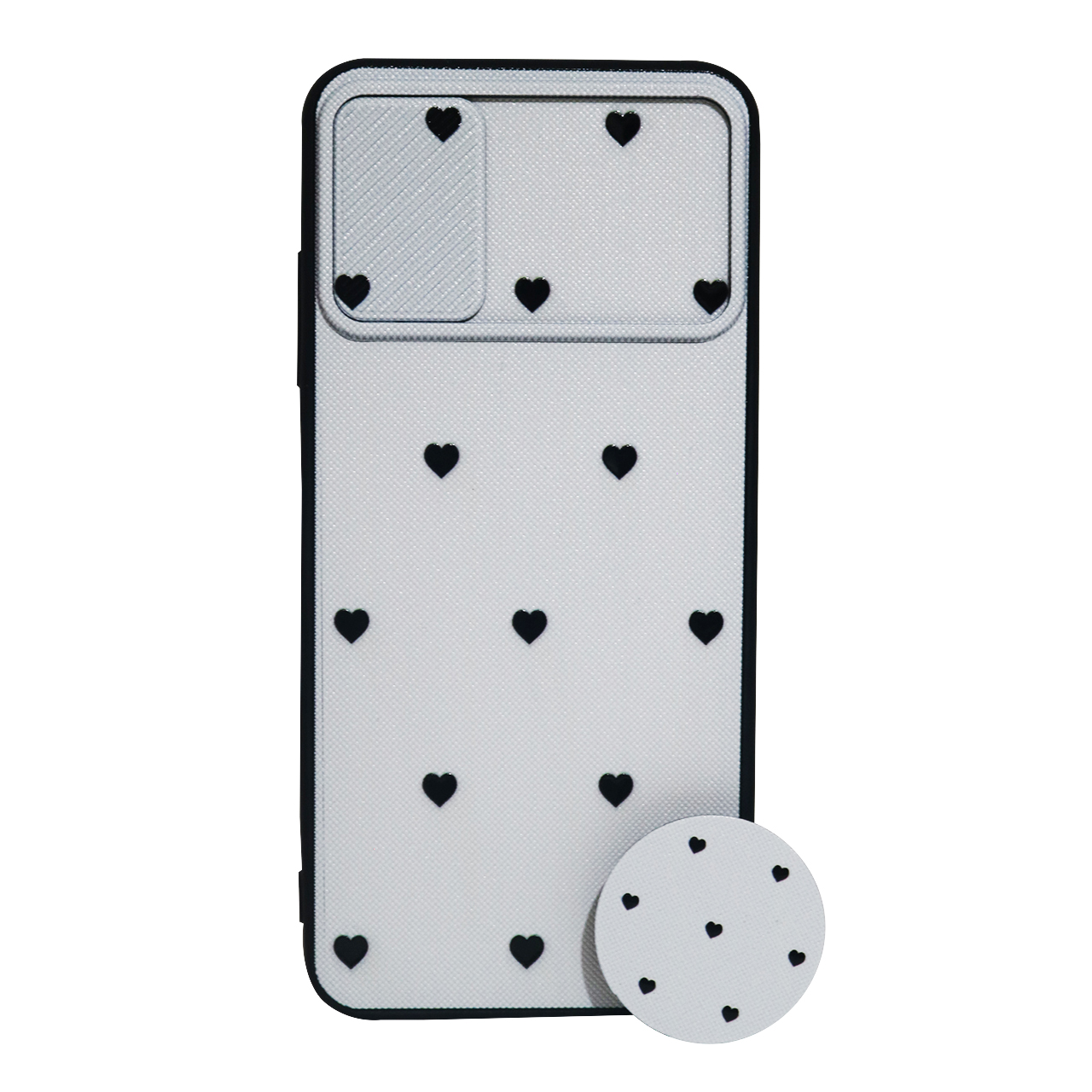 کاور کد 1666 مناسب برای گوشی موبایل سامسونگGalaxy A03s به همراه پایه نگهدارنده