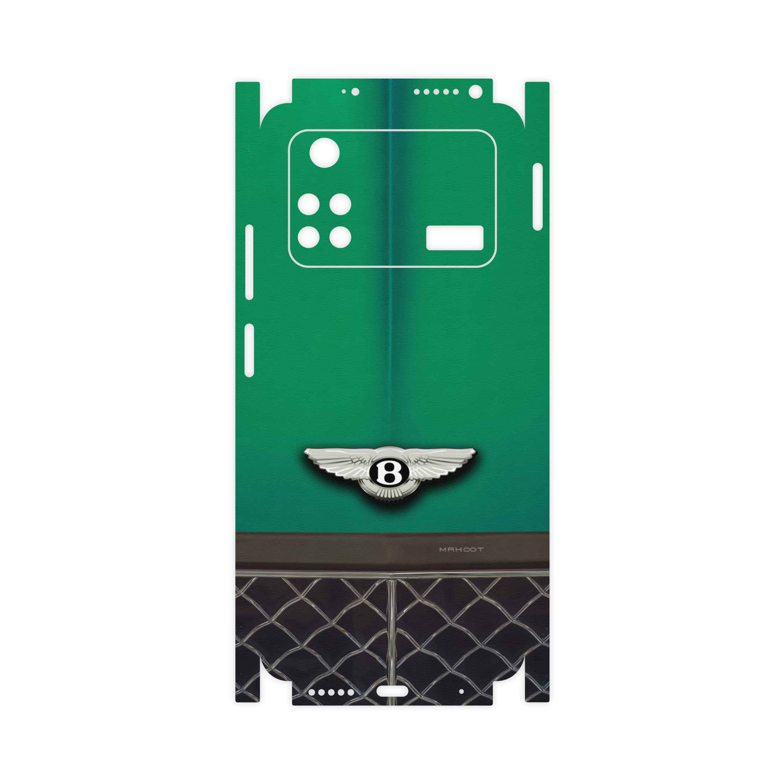 برچسب پوششی ماهوت مدل Bentley-FullSkin مناسب برای گوشی موبایل شیائومی Poco M4 Pro 4G