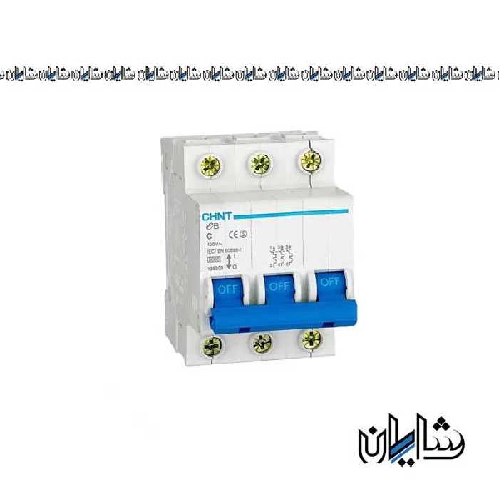 کلید مینیاتوری 63 آمپر سه پل چینت مدل EB
