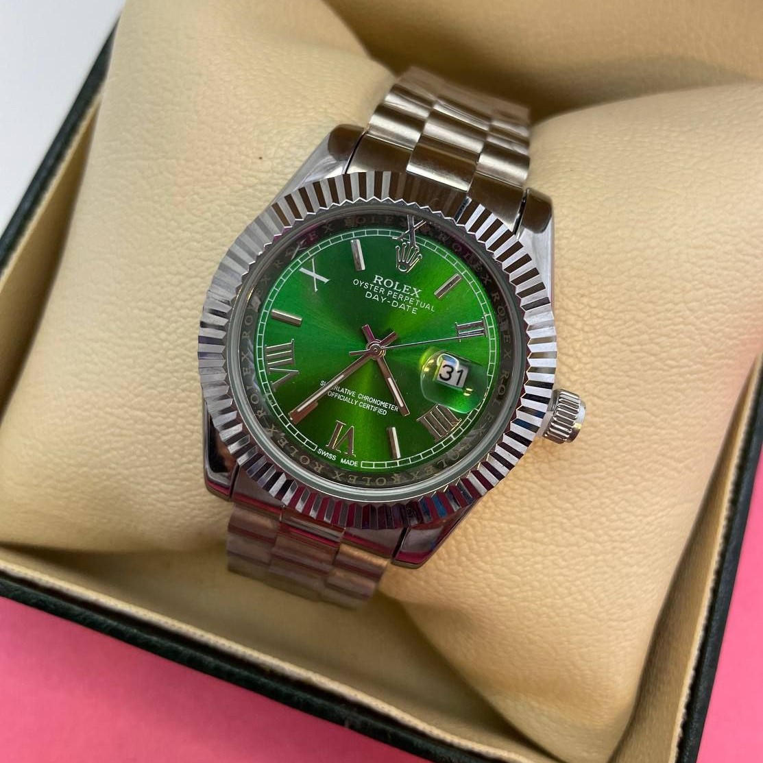 ساعت ست زنانه مردانه رولکس ROLEX سنگین  قفل با برند رولکس قیمت هر عدد1295تومان فروش به صورت تک و عمده 