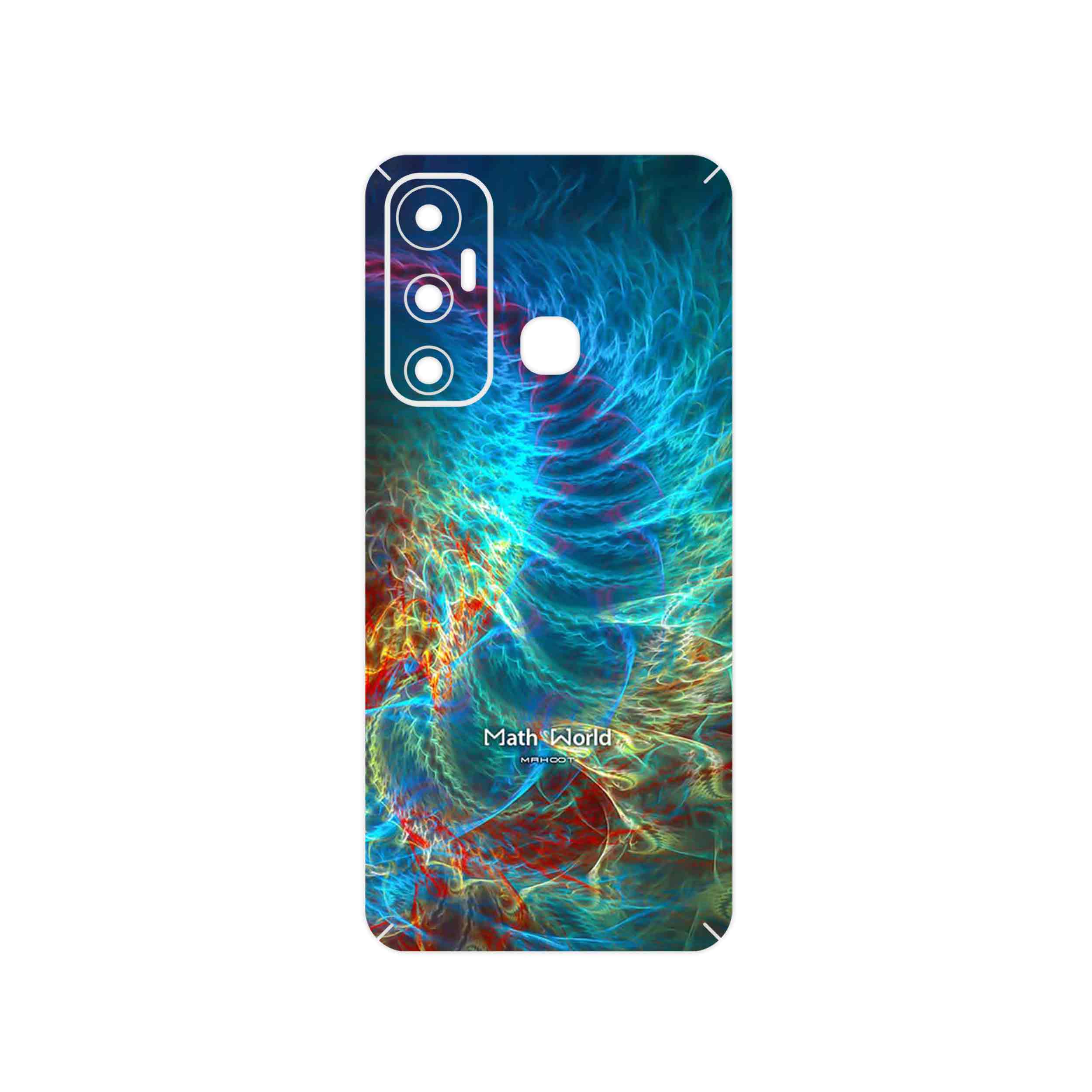برچسب پوششی ماهوت مدل Mathematical Geometric Shape 1 مناسب برای گوشی موبایل اینفینیکس Hot 11