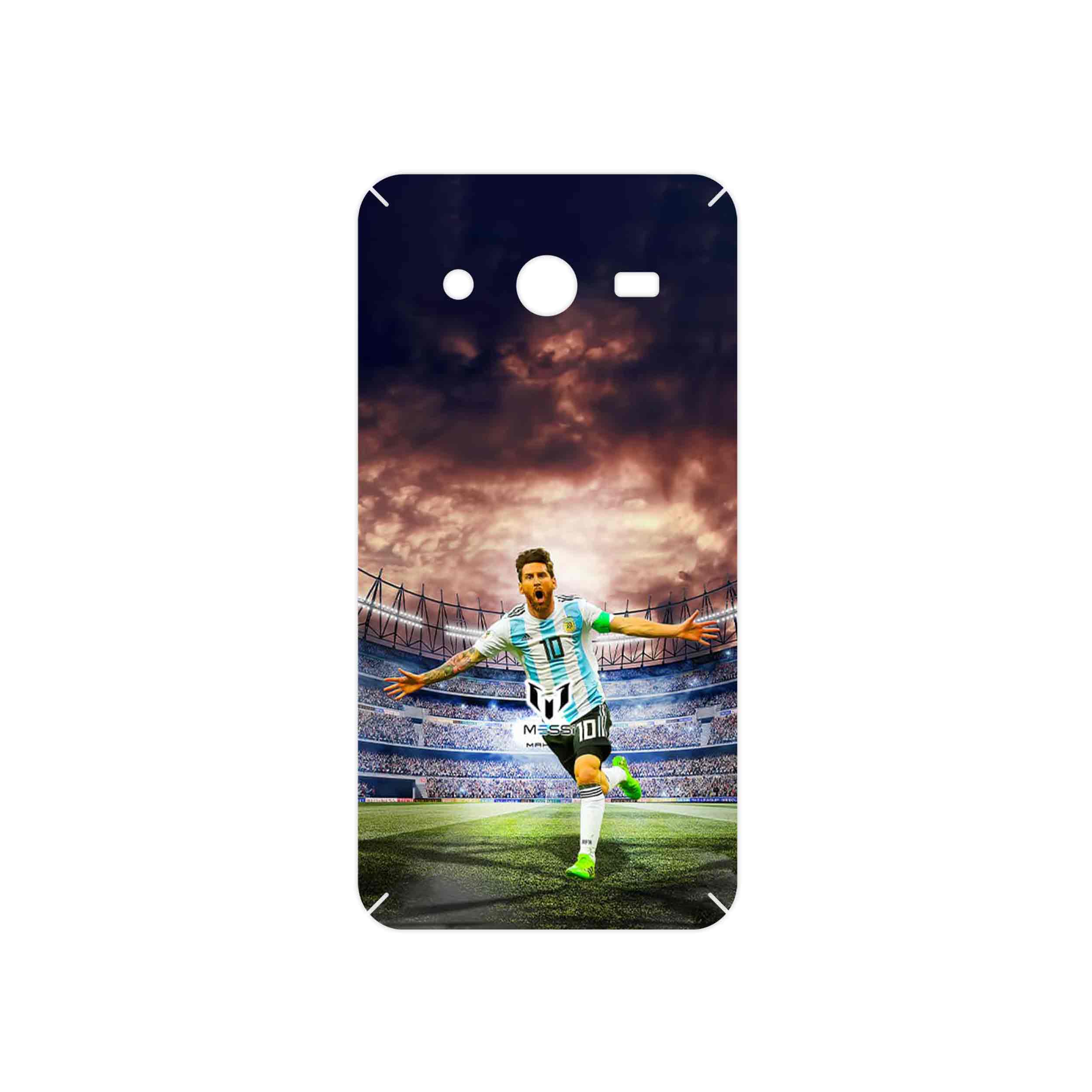 برچسب پوششی ماهوت مدل Lionel Messi 2 مناسب برای گوشی موبایل سامسونگ Galaxy Core 2