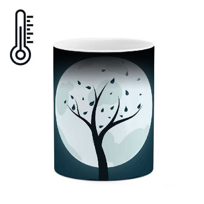 ماگ حرارتی طرح ماه و ستاره مدل mgph02614