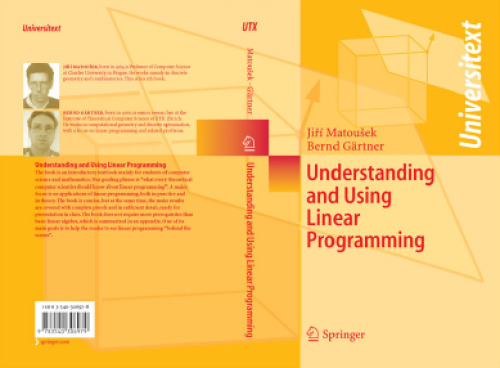 خرید و دانلود نسخه کامل کتاب Understanding and Using Linear Programming