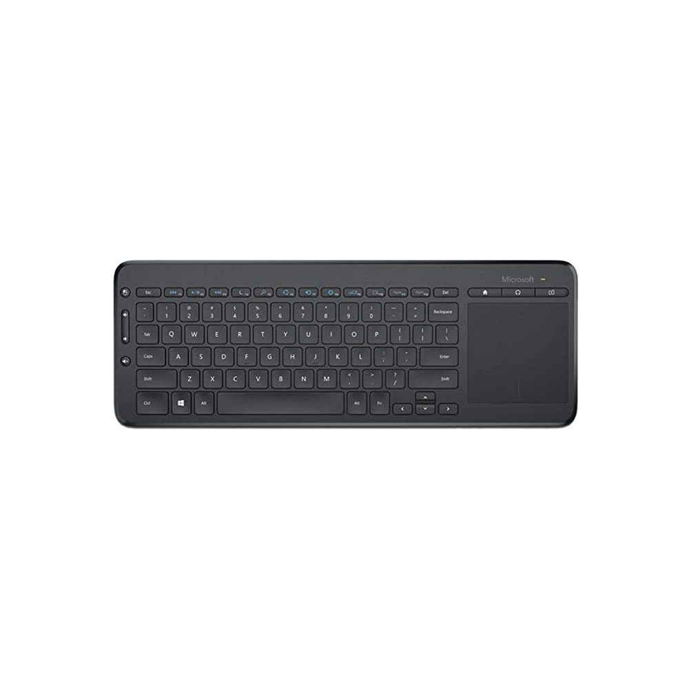کیبورد بی سیم مایکروسافت مدل Microsoft Wireless All -in-one Media Keyboard