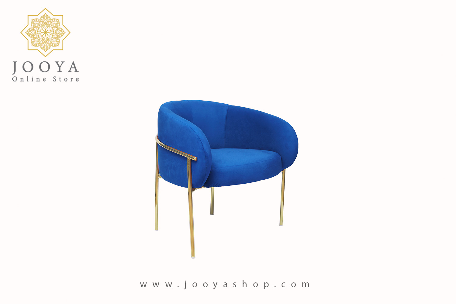 مبل تکنفره نظری مدل پارمیس دسته دار پایه فلزی رنگی Parmis Single Seat