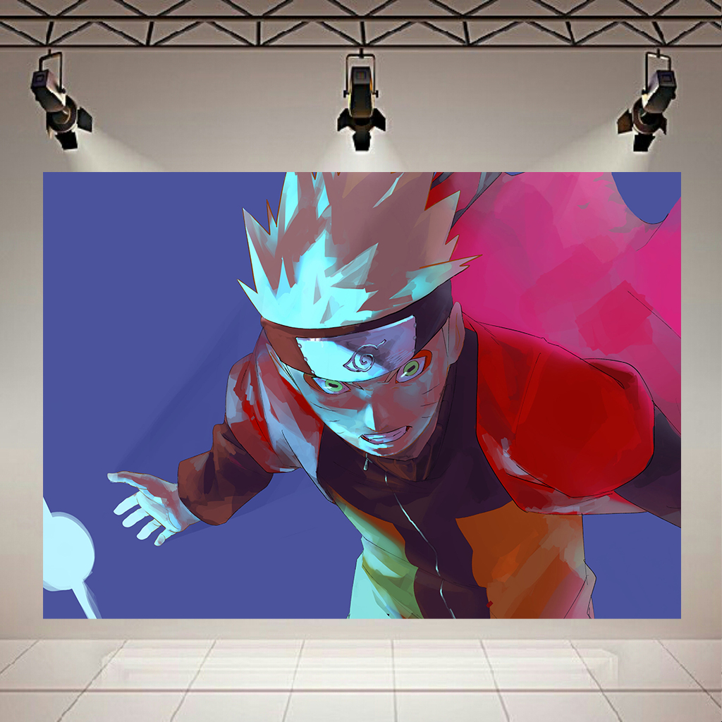 تابلو شاسی طرح انیمه مدل Naruto Uzumaki کد AR628