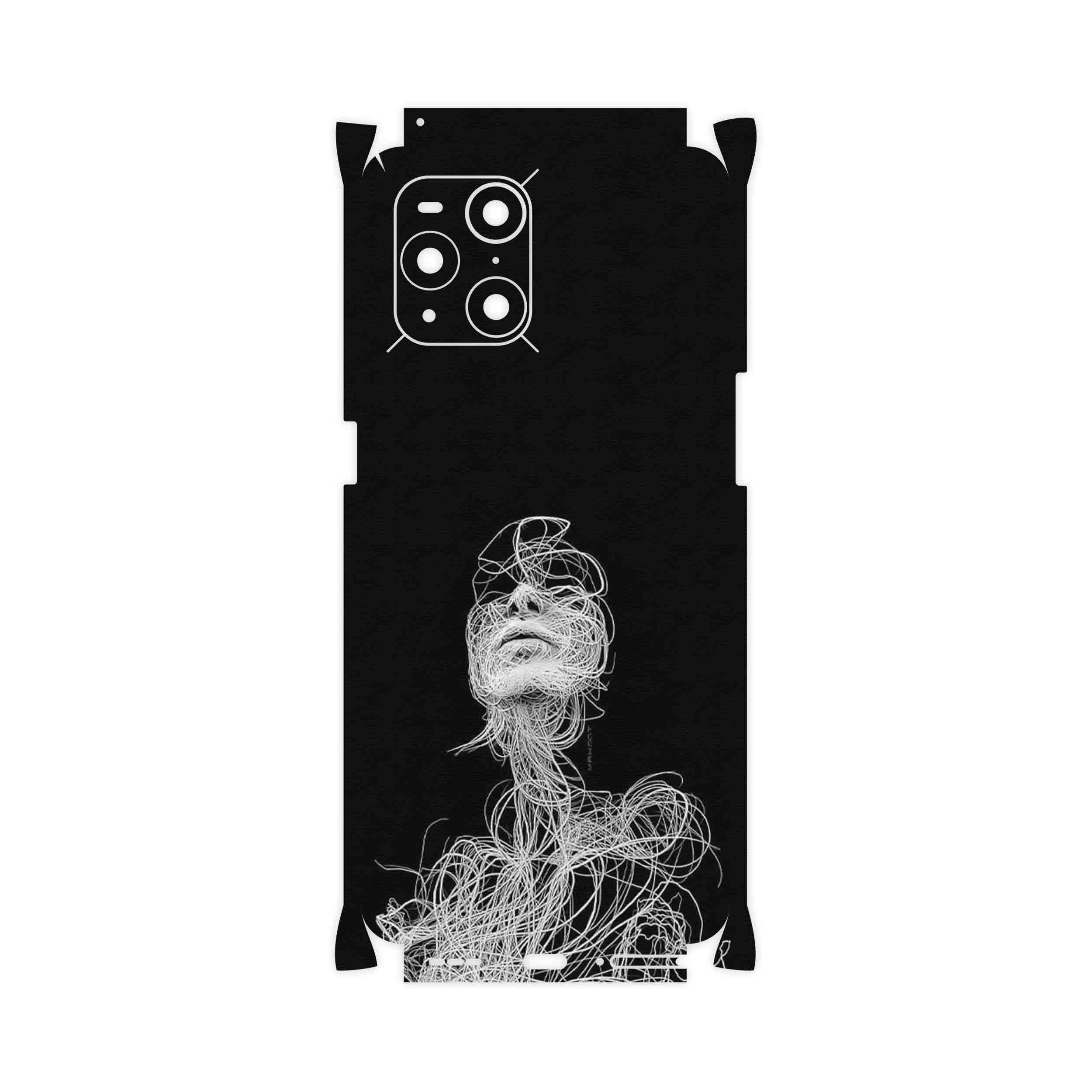 برچسب پوششی ماهوت مدل Strings Digital Art 2-FullSkin مناسب برای گوشی موبایل اپو Find X3 Pro