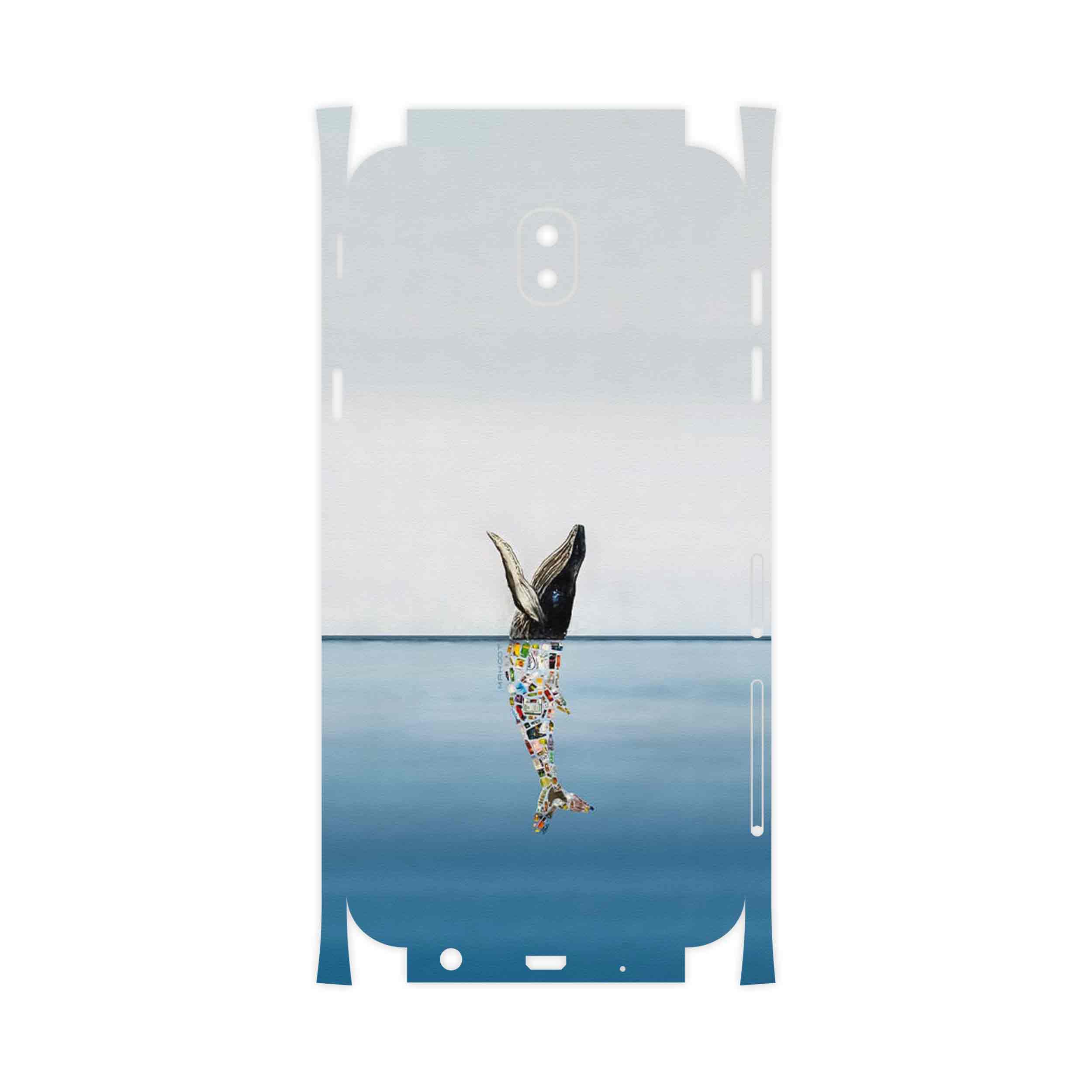 برچسب پوششی ماهوت مدل Collage of Sea Trash-FullSkin مناسب برای گوشی موبایل سامسونگ Galaxy J5 Pro