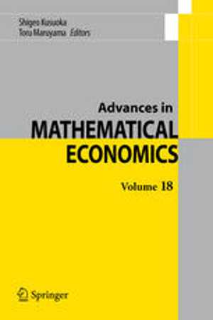 [PDF] دانلود کتاب Advances In Mathematical Economics. Vol.18, 2014