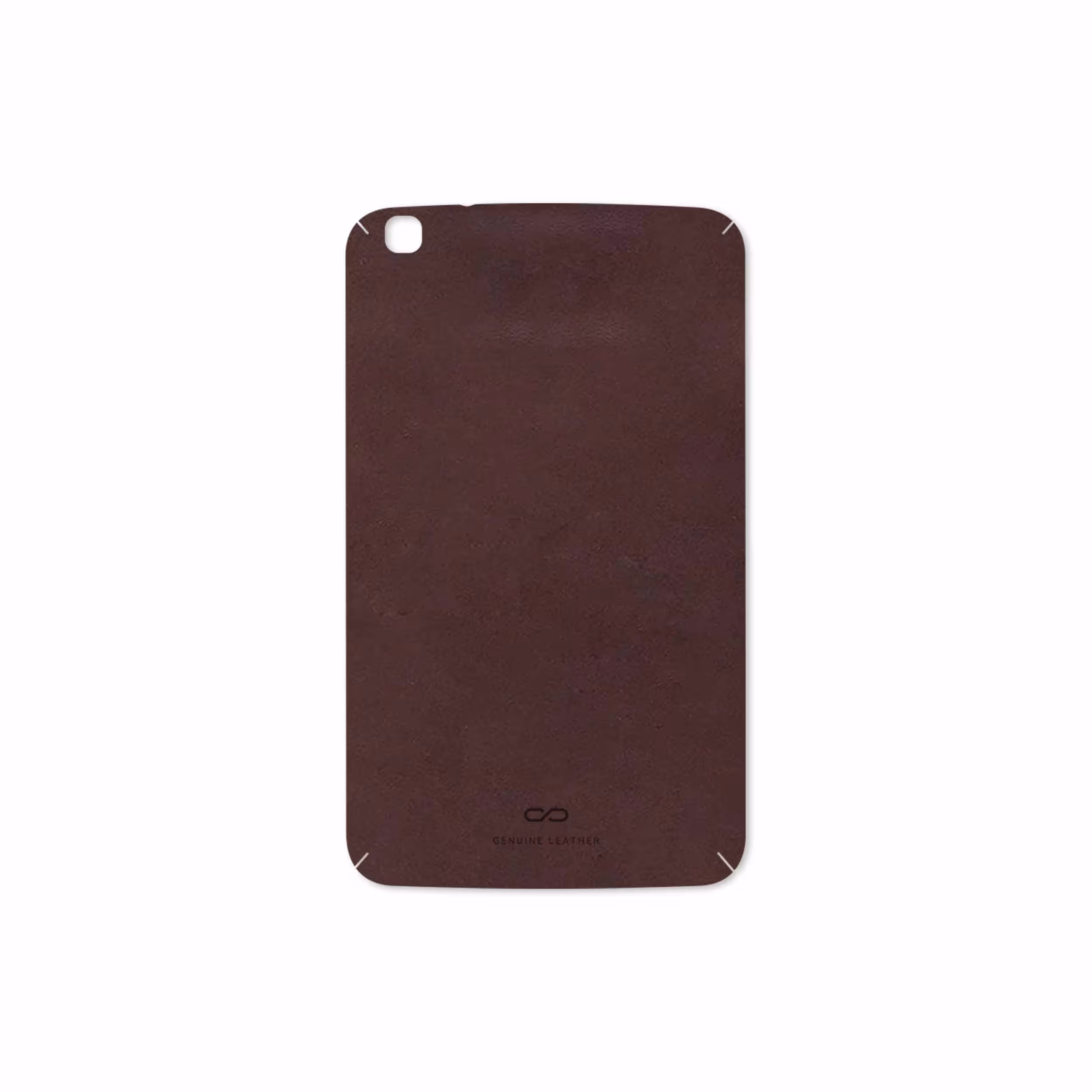 برچسب پوششی ماهوت مدل Matte-Dark-Brown-Leather مناسب برای تبلت سامسونگ Galaxy Tab 3 8.0 2013 T315