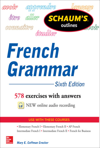 خرید و دانلود نسخه کامل کتاب Schaum’s Outline of French Grammar