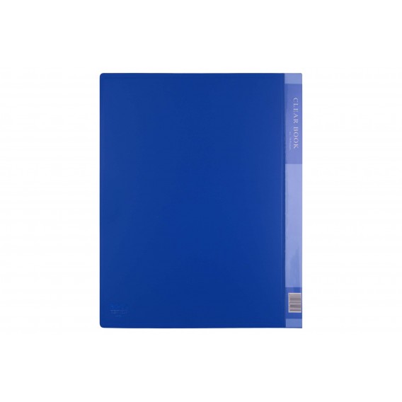 کلیربوک 50 برگ حلقه فلزی پاپکو سرمه ای کد A4-50