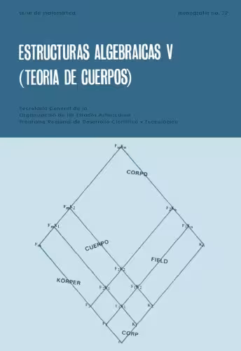 خرید و دانلود نسخه کامل کتاب Estructuras algebraicas V (Teoría de cuerpos)