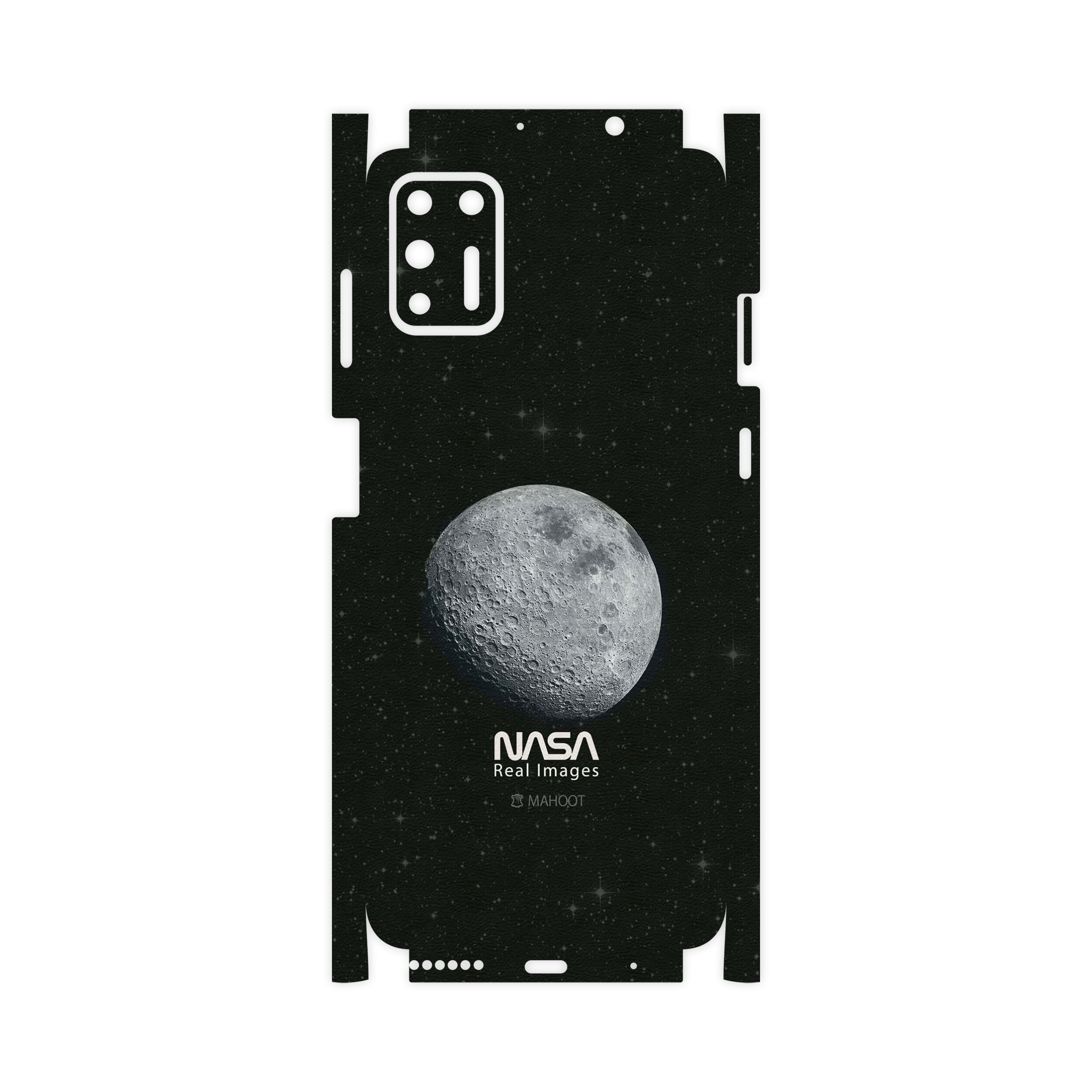 برچسب پوششی ماهوت مدل Moon-By-NASA-FullSkin مناسب برای گوشی موبایل موتورولا Moto G9 Plus