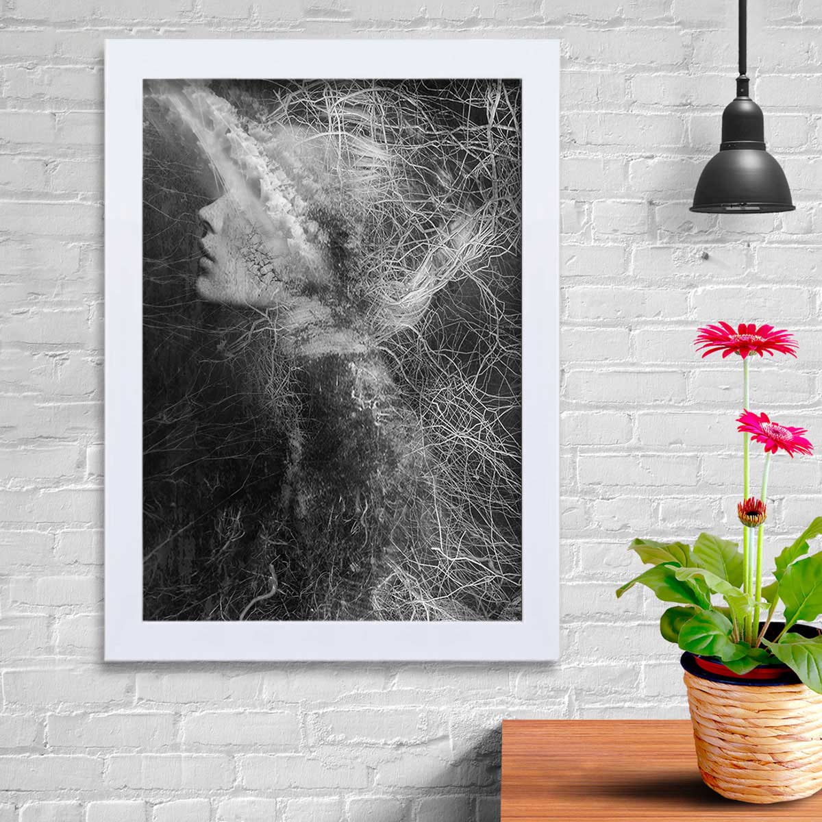 تابلو گالری استاربوی طرح مفهومی مدل هنری KL182