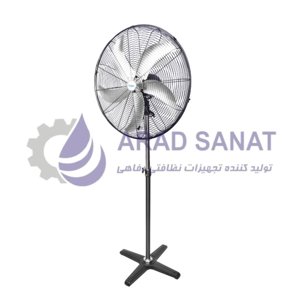 پنکه پنج پره ایستاده بی صدا