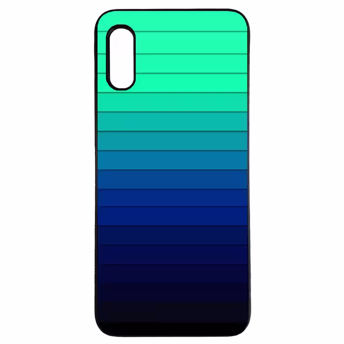 کاور طرح پالت آبی کد 1105410943141 مناسب برای گوشی موبایل سامسونگ galaxy a50