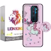 کاور لاین کینگ مدل uniparandeh J2 مناسب برای گوشی موبایل شیائومی Redmi Note 8 Pro به همراه پایه نگهدارنده