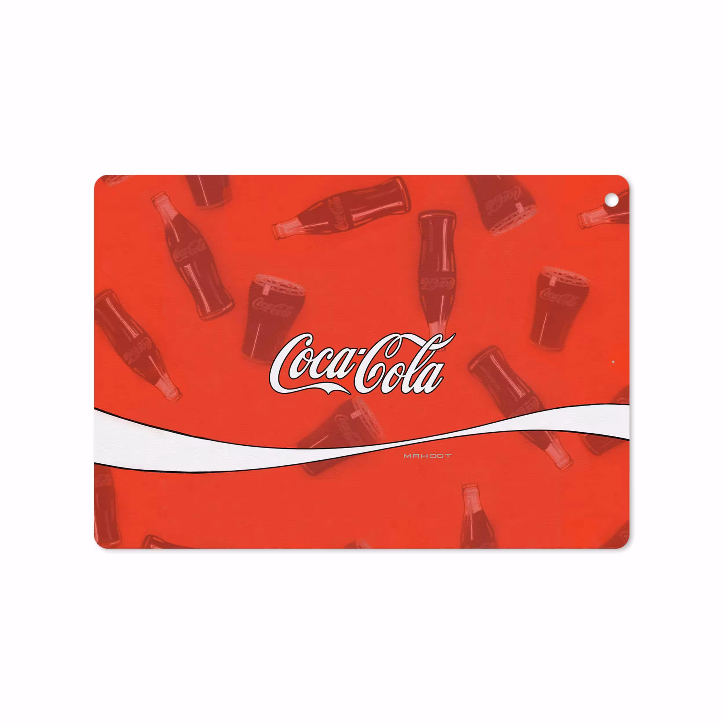 برچسب پوششی ماهوت مدل Coca-Cola-Logo مناسب برای تبلت اپل iPad 9.7 (GEN 5) 2017 A1823