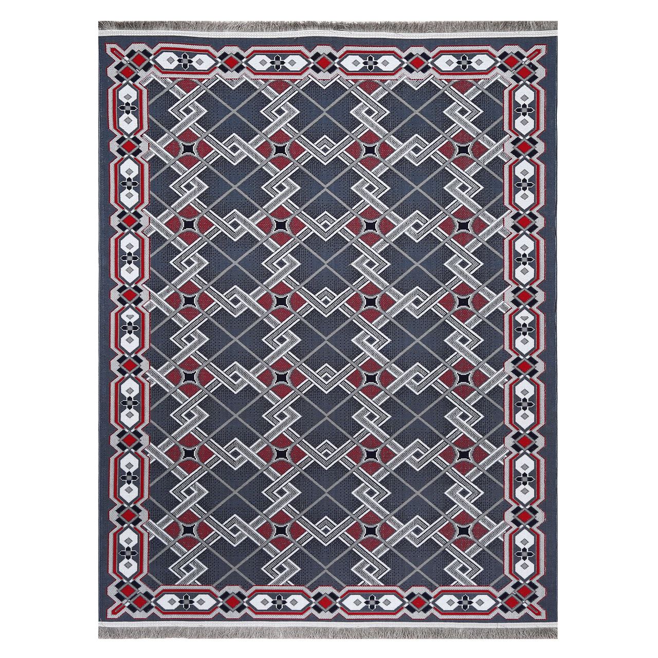 گلیم ماشینی دنیای فرش مدل پنجره کد 1236