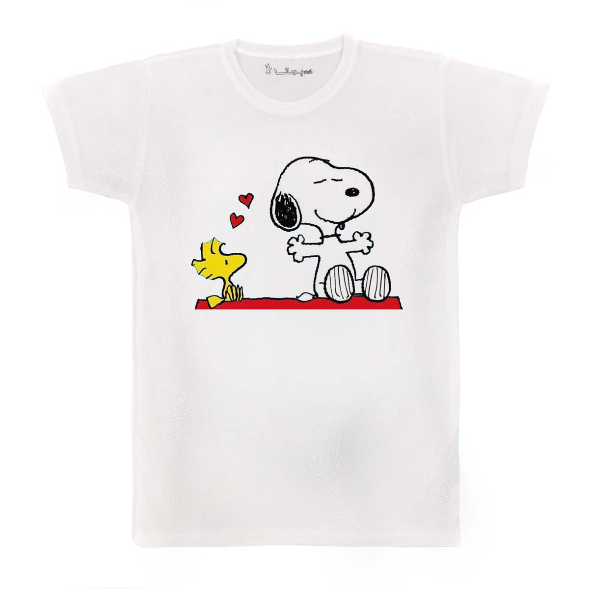 تی شرت بچگانه پرمانه طرح اسنوپی کد pmt.3641