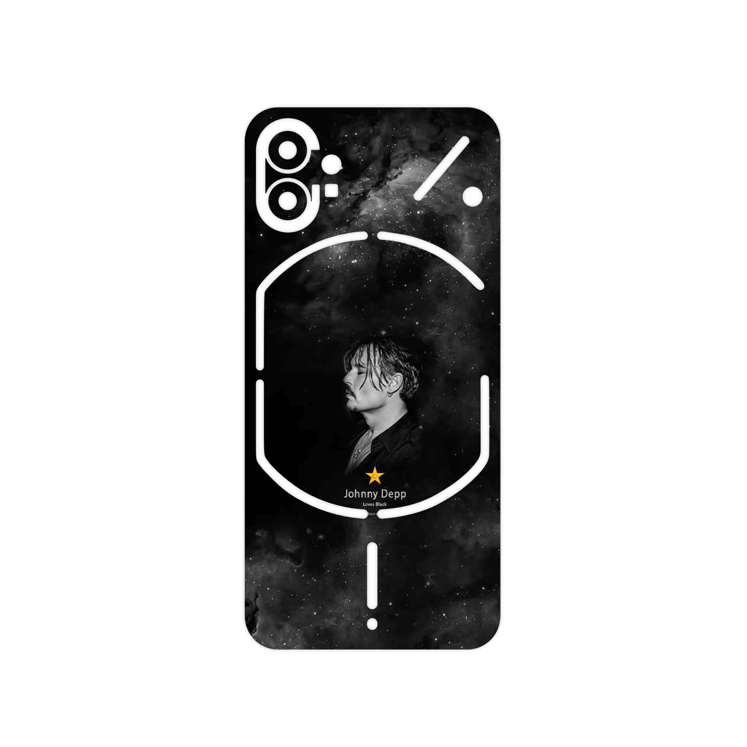برچسب پوششی ماهوت مدل Johnny Depp مناسب برای گوشی موبایل ناتینگ Phone 1