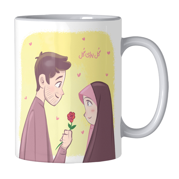 ماگ مدل عاشقانه کد 249